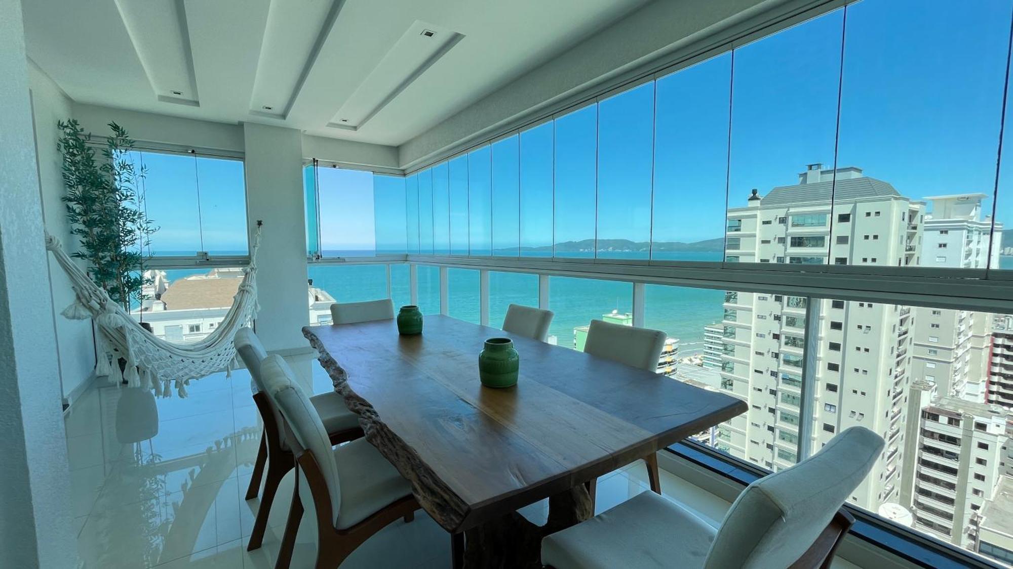 Cobertura Com Belissima Vista Para O Mar E Jacuzzi Itapema Exteriör bild